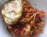 รูปขั้นตอนการทำที่ 5 ของ ข้าวผัดพริกแห้งไก่รวน