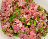 Hình bước làm 1 của món Khổ qua nhồi thịt