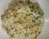 Capsicum and carrot buttered rice recipe step 4 photo