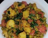 A picture of step 5 of Mix Vegetables.