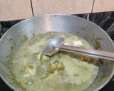 A picture of step 8 of DHANIA PANEER without ONION GARLIC....