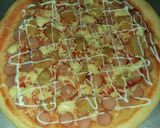 Foto langkah ke 7 dari resep Pizza Simple enak.