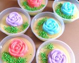 Foto langkah ke 6 dari resep Puding Cup Rainbow (simple aja).