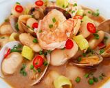 Foto del paso 8 de la receta: Alubias con almejas y gambas "Fast & Low-Cost" 🔥🔥🔥