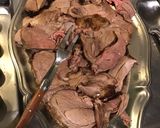 Une image de l'étape 8 de Gigot d'agneau rôti à l érable et cranberries.