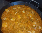 Foto del paso 8 de la receta: Fideos con sepia y mejillones