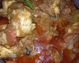 A picture of step 4 of Sindhi chicken biryani.