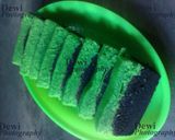 Foto langkah ke 11 dari resep Brownies Kukus Coklat Pandan Empuk & Cepat.