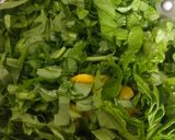 A picture of step 2 of Spinach Stir Fry.