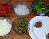 A picture of step 1 of Pure veg pizza.
