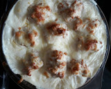 Foto del paso 1 de la receta: Huevos rellenos de carne picada con bechamel
