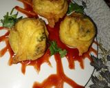 A picture of step 10 of Batata vada.