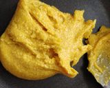 A picture of step 4 of Kesariya Katli (Kaju katli).