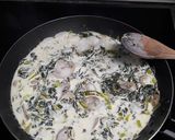 Foto del paso 2 de la receta Pasta verde con espinacas y champiñón