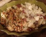 A picture of step 4 of Baked seafood potato casserole.
