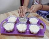 Foto langkah ke 6 dari resep Puding Mangga Dari Buah Asli Dengan Vla Susu keju.