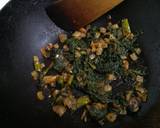 Kumro Pata Bata (Tender Pumpkin Leaves Chutney - Bengali Style) recipe step 5 photo