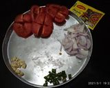 ম্যাগি ব্রেড ভুজিয়া(Maggi Bread bhujia recipe in bengali) রেসিপির ধাপ 1 ছবি