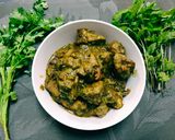 A picture of step 12 of Hariyali Chicken Gravy.