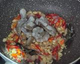 Foto langkah ke 3 dari resep Tumis Kailan Tauge Udang.