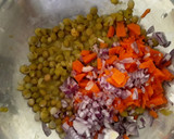 Foto del paso 3 de la receta: Espaguetis con ensalada tibia de vegetales...🍝