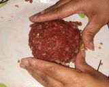 Foto del paso 3 de la receta: Hamburguesas rellenas🍔
