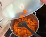 Foto del paso 1 de la receta: Crema de calabaza y manzana