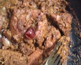 A picture of step 5 of Egg burfi curry.