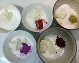 五彩糯米豆腐湯圓的食譜步驟1照片