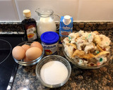 Foto del paso 1 de la receta: Pudín de pan dulce a las 3 leches, sin gluten, sin horno