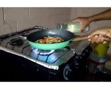 Foto del paso 16 de la receta: Guarnición de verduras salteadas con lomo de cerdo mechado 🔥