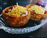 A picture of step 10 of Katori Chaat.