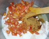 A picture of step 5 of Tikka Masala Capsicum Macaroni.