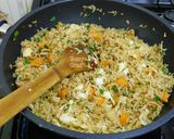 A picture of step 8 of Fried Rice.