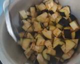 Ringan Bataka Vatana nu shak (brinjal potato and peas sabzi) recipe step 1 photo