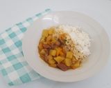 Foto langkah ke 7 dari resep Japanese Beef Curry Rice.