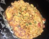A picture of step 3 of Vegetable omelette.