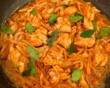 รูปขั้นตอนการทำที่ 8 ของ ผัดพริกแกงไก่หน่อไม้ดอง