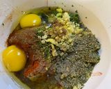 Töltött csirkecomb recept fázis 2 fotója