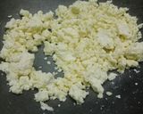A picture of step 2 of Roohafza Coconut Sandesh.