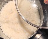 A picture of step 4 of Perfect cooked Japanese rice.
