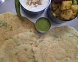 व्रत का डोसा ओर आलू की सब्जी (vrat ka dosa aur aloo ki sabzi recipe in Hindi) रेसिपी चरण 4 फोटो