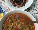 Foto langkah ke 6 dari resep Kikil Pedas Manis.