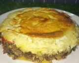 A picture of step 5 of YAM PIE🥰.