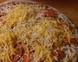 A picture of step 1 of My beefy pepperoni pizza.