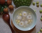 Hình bước làm 6 của món Chè vải hạt sen