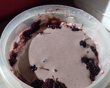 Foto del paso 3 de la receta: Avena trasnochada al limón con mora - Blended overnight oats