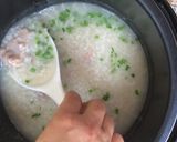 Hình bước làm 4 của món Cháo xương sườn lợn