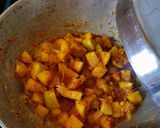 A picture of step 3 of Sour orange pickle (limbu lonche).