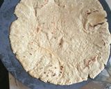 A picture of step 5 of Jowar roti.